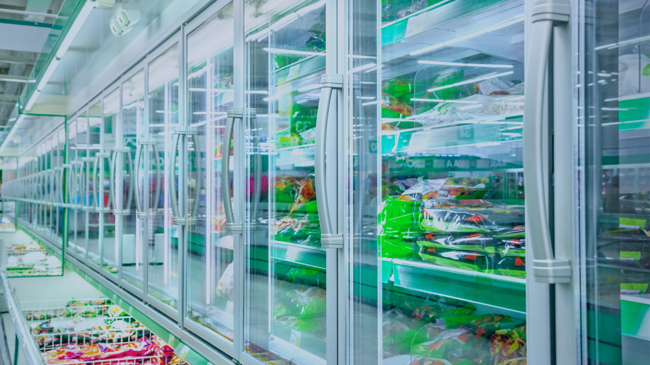 Frozen and prepared foods in a production environment